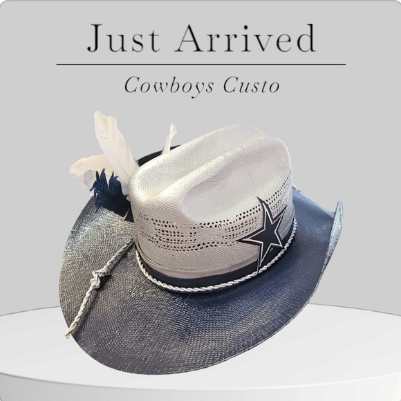 Exclusive Dallas Cowboys Inspired custom Cowboy Hat size 7 1/4 - Picture 2 of 9